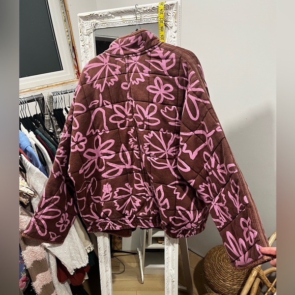 Free People Rare Printed Dolman Jacket - Picture 9 of 9